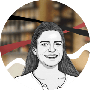 CLOE LUCAS Cloé, apprentie caviste au Jus d'Octobre