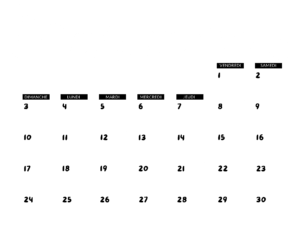 Nos animations du mois de septembre