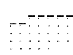 Programme d'animations en boutique en Octobre 2024