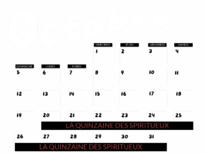 Programme d'Octobre 2025 dans nos boutiques