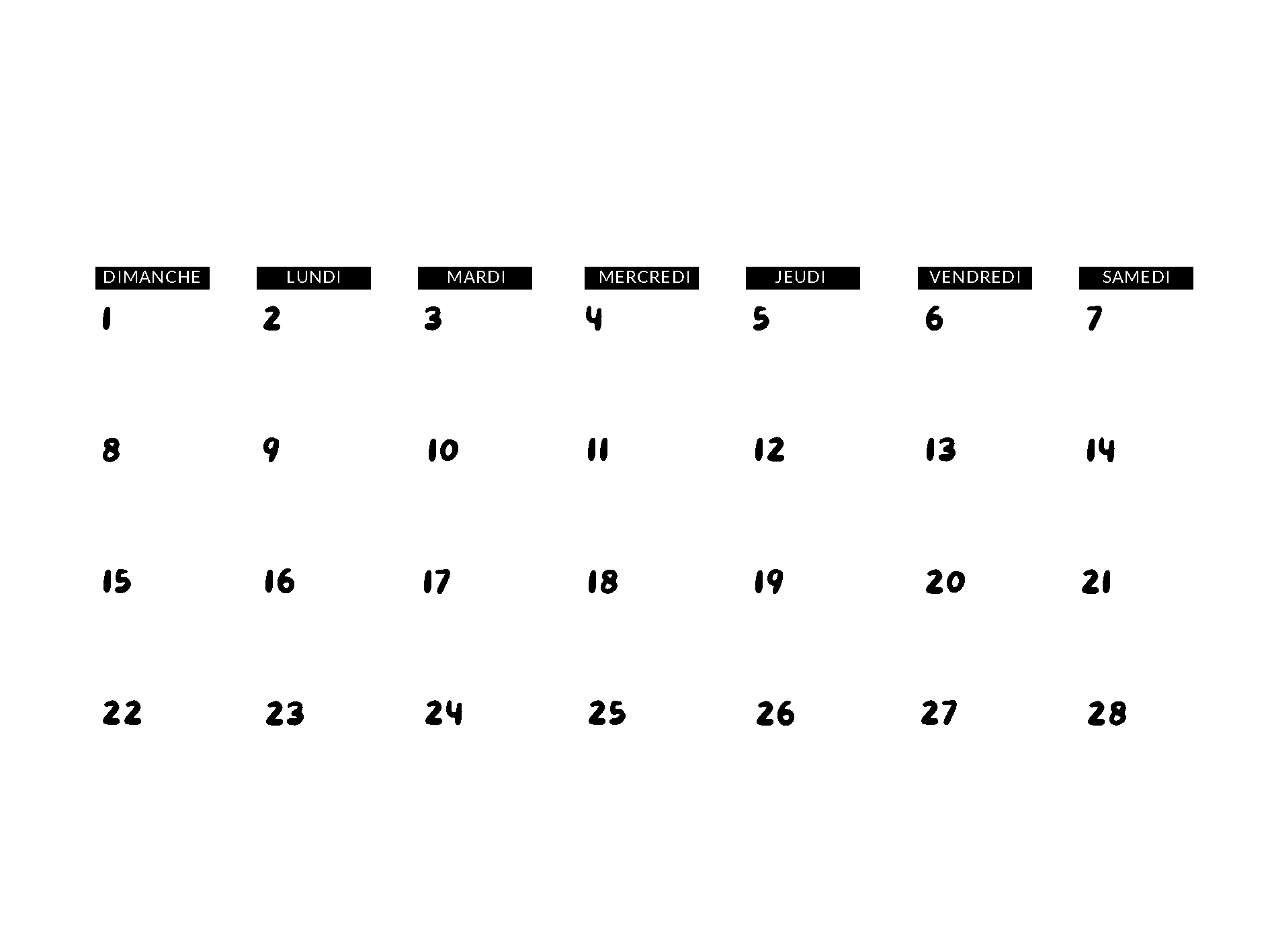 Planning dans nos caves pour février 2026