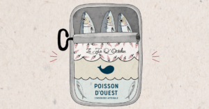 Une boîte de sardines Poisson d'Ouest
