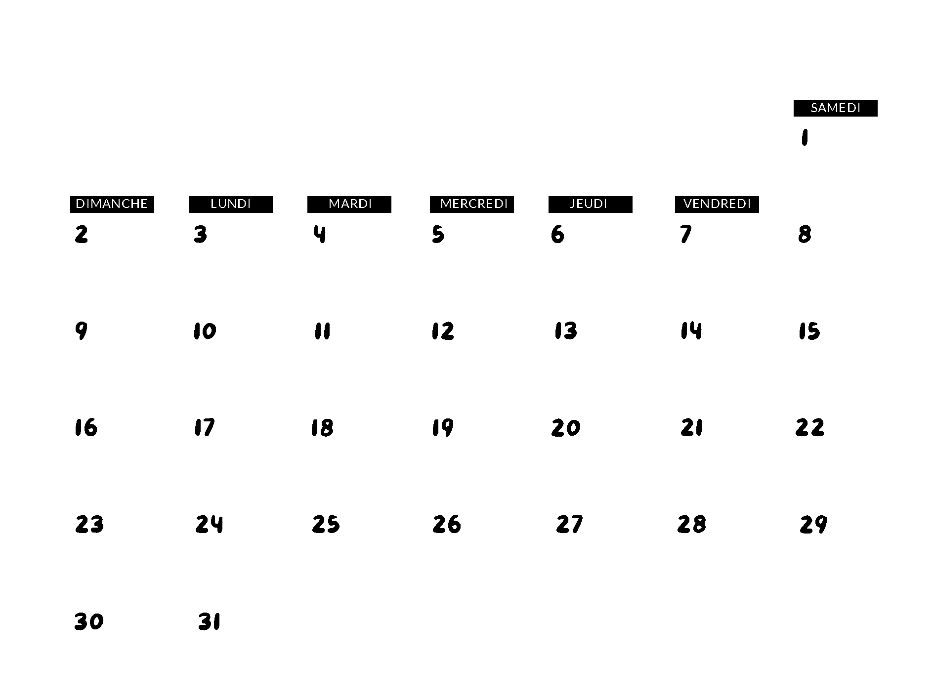 Planning dans nos caves pour août 2026